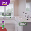 AFIX BAÑO Y COCINA SILICONA ACETICA BLANCA 280ML/267G - Caja de 12