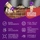 AFIX ESPUMA PU EXPANSIVA 500ML/450G - Caja de 12