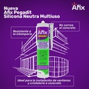 AFIX MULTIUSO SILICONA NEUTRA TRANSPARENTE 250 ML - Caja de 12