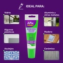 AFIX PEGADIT SILICONA VYA TRANSPARENTE X 50 ML - Caja de 12