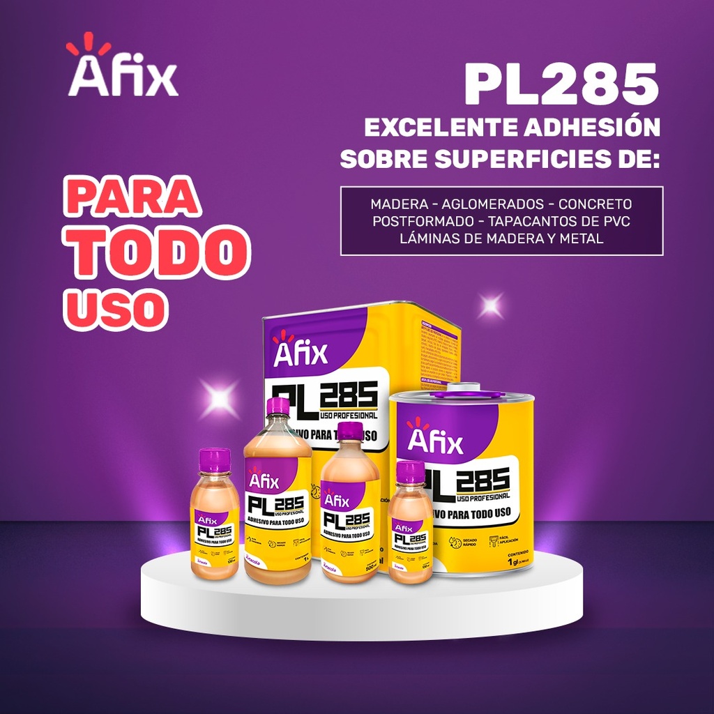 AFIX PL285 USO PROFESIONAL 130ML - Caja de 56