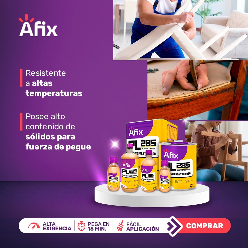 AFIX PL285 USO PROFESIONAL 130ML - Caja de 56