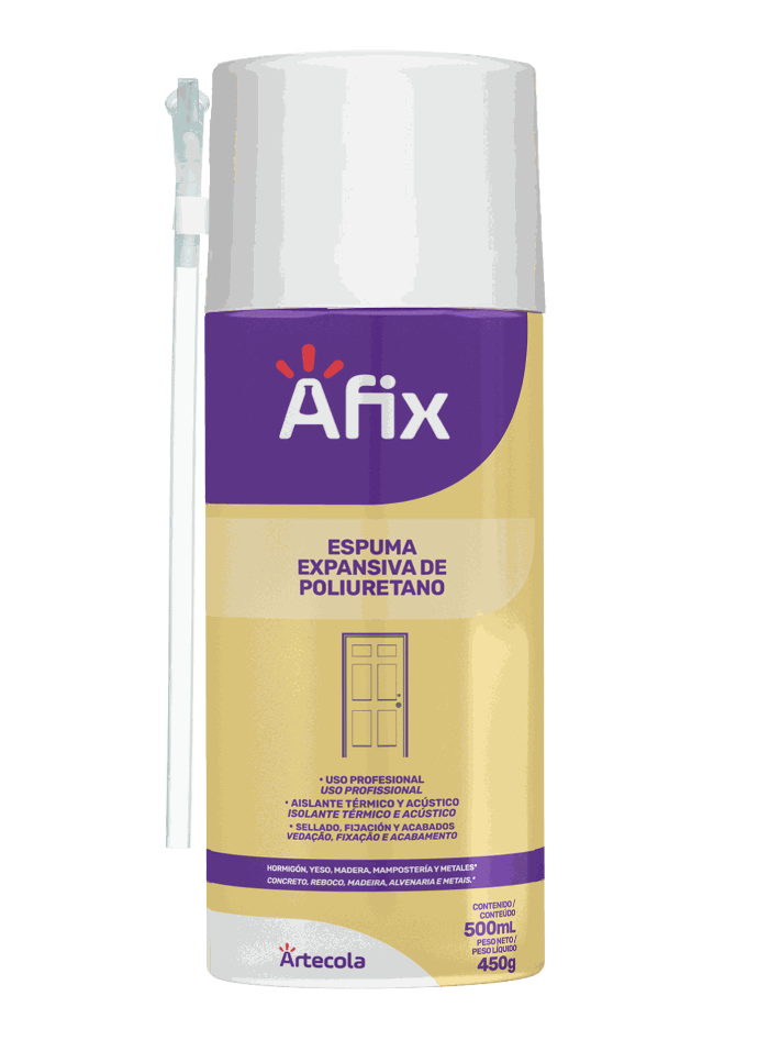 AFIX ESPUMA PU EXPANSIVA 500ML/450G - Caja de 12