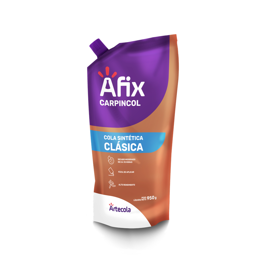 AFIX CARPINCOL COLA SINTÉTICA CLÁSICA X 900 G - Caja de 12